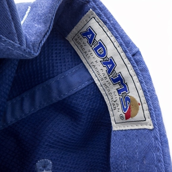 Adams Unisex Royal Blue Bird Embroidered Dad Hat Strapback NWT LP101 Gorpcore - Picture 3 of 5